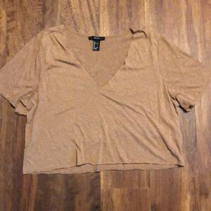 Loose fitting Forever 21 crop top